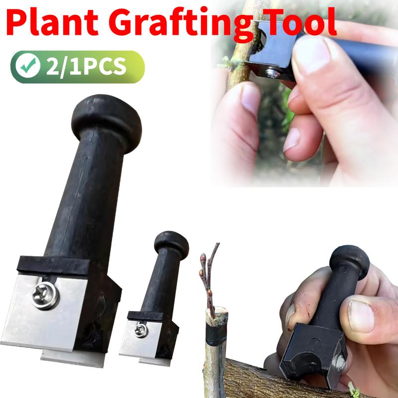 2/1Pcs Plants Grafting Tool Garden Hand Tools Stainless Steel PP Gardening Accessories Plant Double Cutters Pruning Novelty TooL